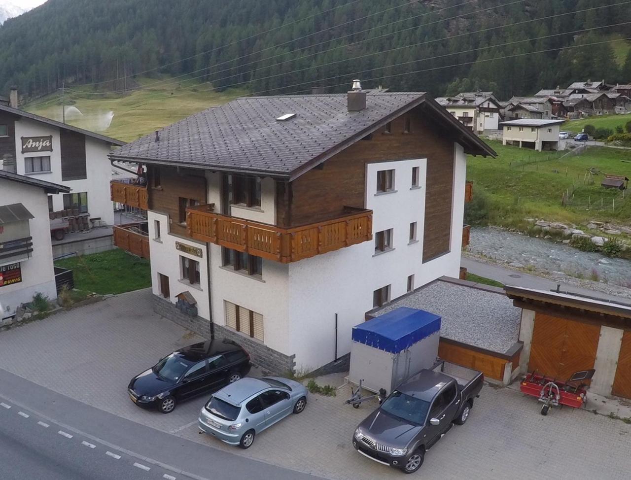 Ferienwohnung Silberdistel, Saastalstrasse 178 Ngoại thất bức ảnh